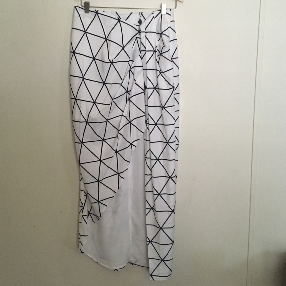 Urban Outfitters Split Front Midi Skirt